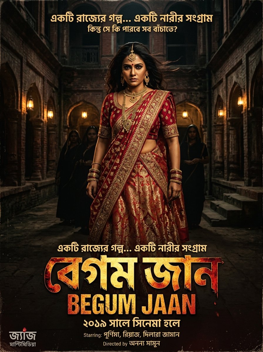 Begum Jaan — Award-Winning Lead Performance